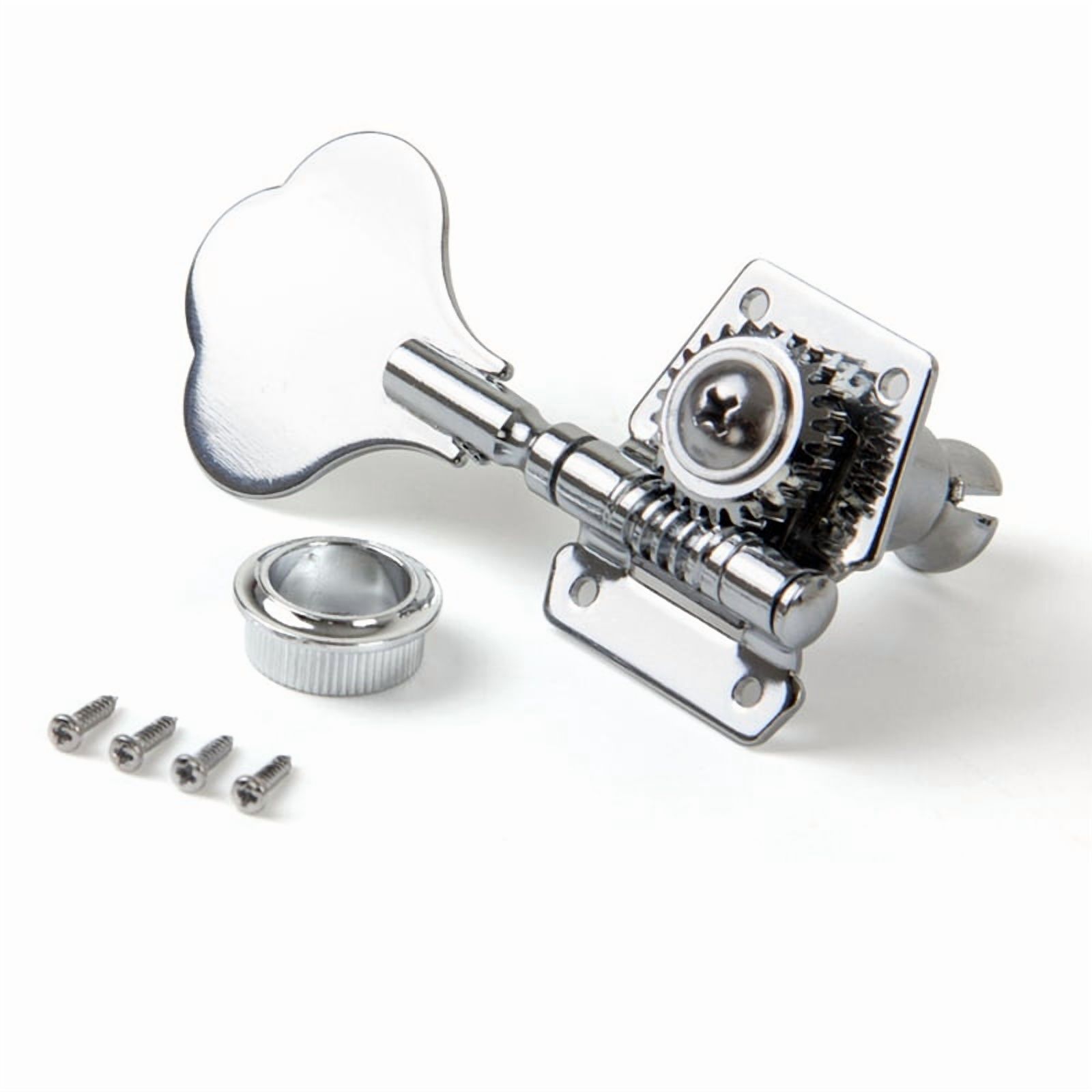 16Pcs Guitar Tuning Pegs Electric Tuner Peg Guitar Open Gear Tuning Pegs Machine Heads Silver