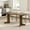 Walnut, variant on Farmhouse Dining Table for 6 to 8 People,71" Rectangular Wood Kitchen Table with Heavy Duty Legs for Dining Room & Living Room