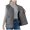 Dark Gray, variant on Women's Puffer Vest Fall Casual Stand Collar Lightweight Sleeveless Zip Up Padded Jackets Outerwear Khaki M