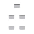 thumbnail image 1 of Contenedor de bolsa con cremallera Monstrate 10 Piezas A6 negro, 1 of 6