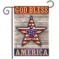 thumbnail image 2 of Briarwood Lane God Bless America Star Patriotic Garden Flag, 2 of 4