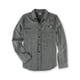 thumbnail image 1 of Camisa Tejida con Botones DC Comics Hombre Negro Extragrande, 1 of 2