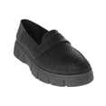thumbnail image 4 of Mocasín Frida color negro con textura snake 25.0 Dorothy Gaynor Mocasín Frida color negro con textura snake 25.0, 4 of 6