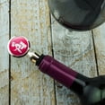 thumbnail image 3 of Girl Poop Pooping Sitting on Toilet Funny Wine Bottle Stopper, 3 of 8