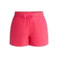 thumbnail image 5 of Terra & Sky Women's Plus Size Linen Blend Shorts, 5 of 5