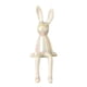 thumbnail image 1 of Estatuas de conejo, decoraciones de mesa, artesanías de cerámica, figuras coleccionables de animales blanco, 1 of 9