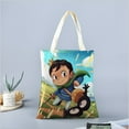 thumbnail image 2 of Ranking of Kings Bolso de tela con estampado de lienzo para mujer, bolsa de compras reutilizable y estética, con cremallera interior, regalo para mujer,40*40cm., 2 of 6