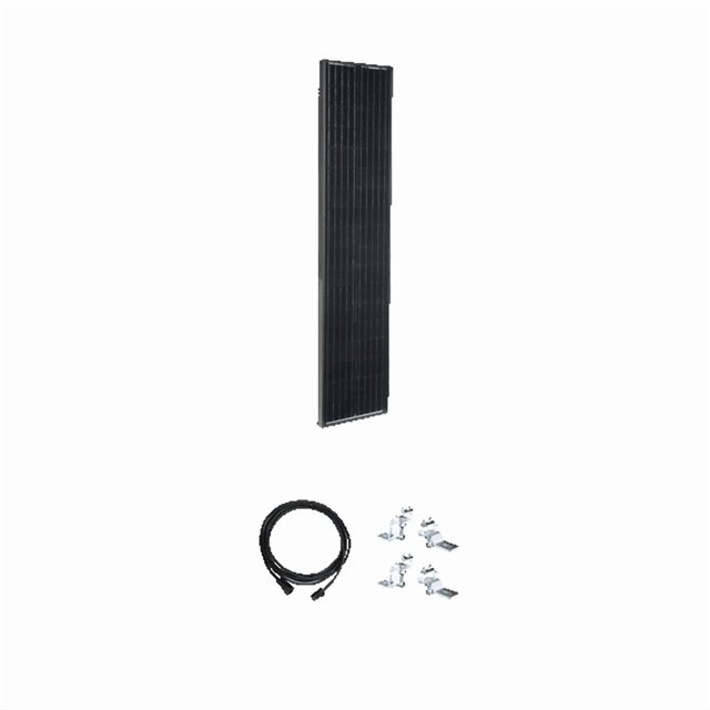 Zamp Solar Solar Kit KIT1022 Expansion Solar Kit; 95 Watt; Monocrystalline; Black Frame And Cells; Bracket Mount; Without Controller; With Mounting Hardware