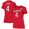 Women's Nike Jewell Loyd Red Team USA Name & Number T-Shirt