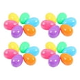 thumbnail image 3 of Huevos de Pascua rellenables, cáscara de huevo, juguetes creativos, coloridos, ligeros, para fiestas temáticas. 24 piezas, 3 of 9