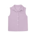 thumbnail image 6 of enyan Girls' Short Sleeve Dry-F'it Athletic T-Shirt - Active Gym Crew Neck Tops for Teens Kids Tank Tops for Girls,Light Purple,15-16Years, 6 of 6