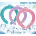 thumbnail image 4 of Jinsinto Neck Cooling Tube | Wearable Cooling Neck Wraps for Summer Heat I Hands Free Cold Pack | Reusable Neck Cooler (Blue), 4 of 4