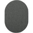 thumbnail image 2 of Furnish My Place Modern Indoor/Outdoor Commercial Solid Gray Rug, Modern Area Rug, Baby Nursery Mat, Pet-Friendly Carpet for Living Room, Playroom, Made in USA, 2' x 4' Oval - Set of 20, 2 of 6