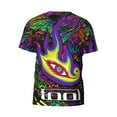thumbnail image 6 of Tool Band Eye T-Shirt for Men Novelty 3D Pritneted Casual Short Sleeve Tees Shirt Summer Street T Shirt Top, 6 of 7