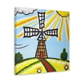 thumbnail image 2 of A Windmill Tapestry - Canvas, 2 of 10