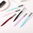thumbnail image 1 of Navaja de afeitar para cejas, navaja para cejas para mujer, herramientas de maquillaje y belleza, tamaño compacto, diseño apto para mujeres, 1 of 5