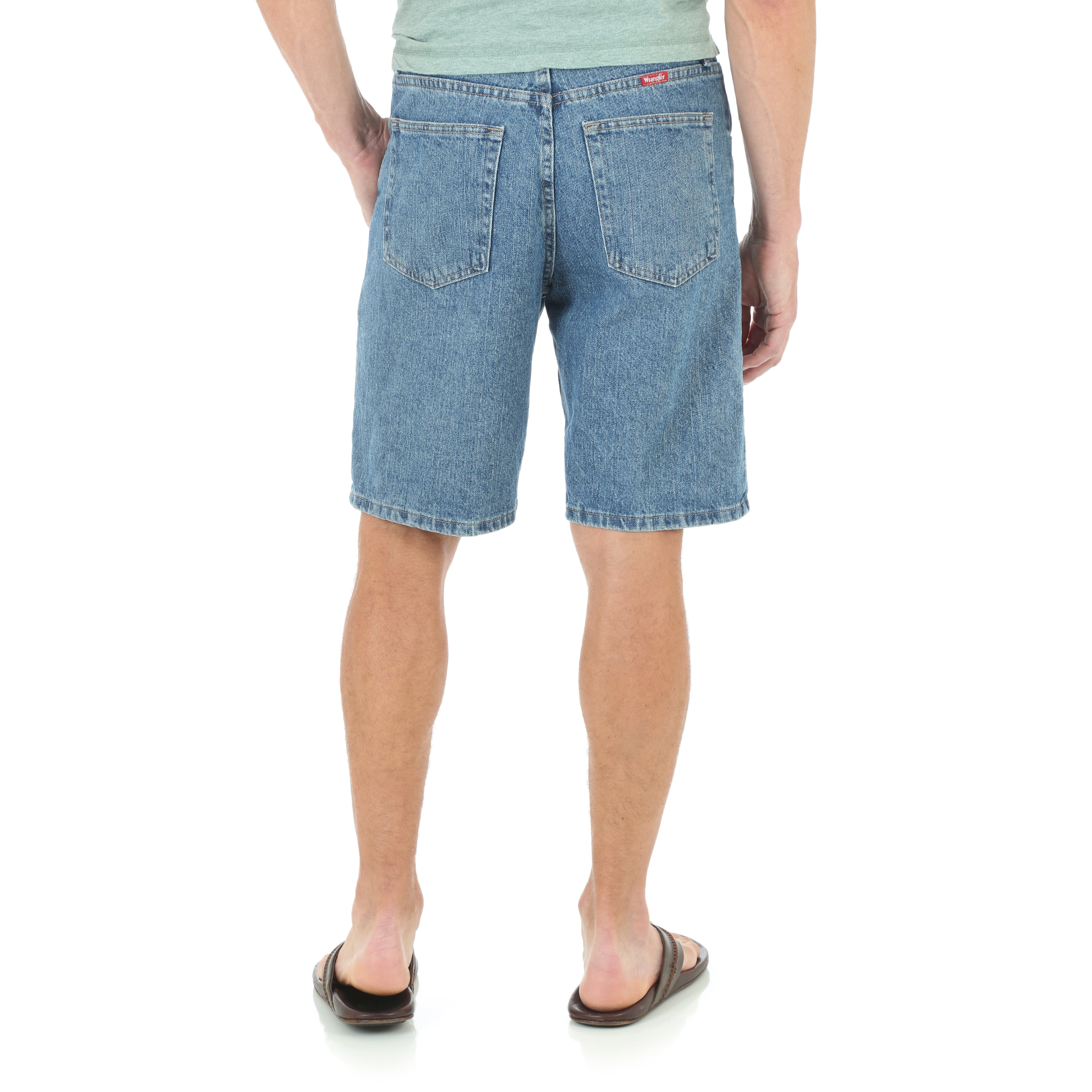 wrangler denim cargo shorts