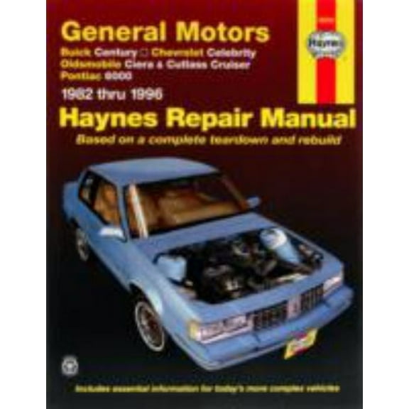 Pre-Owned GM A-Car, 1982-1996 (Paperback) 1563922096 9781563922091