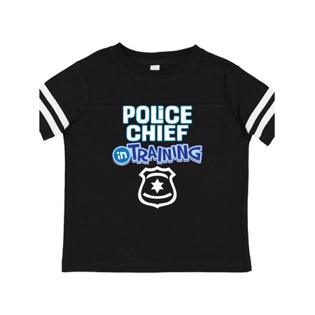 

Inktastic Police Chief in Training Boys Apparel Gift Toddler Boy Girl T-Shirt