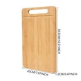 thumbnail image 3 of Natural Wood Cutting Board with Smooth Surface And Rounded Edges, Rectangular Shape with Handle Hole, Ideal for Home Kitchens, Cooking Enthusiasts, And Chefs, Durable And Eco-Friendly , Cutting Board, 3 of 4