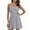 10#a Gray, variant on Strapless Dress for Women Summer Mini Dress Sleeveless Smocked Flowy A Line Beach Tube Top Dresses 2026 Black L