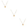 thumbnail image 2 of Guardoinrt Collier Pendentif Collier Ras du Cou Bijou en Strass Cadeau Personnalisé Type 1 Or 3Set, 2 of 6
