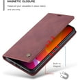 thumbnail image 6 of iPhone 11 Pro Max Wallet Case iPhone 11 Pro Max Leather Case Book Folding Flip Case with Kickstand Credit Card Slot  Closure Protective Cover for iPhone 11 Pro Max 2019 6.5 - Wine Red, 6 of 14