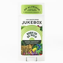 Jukebox Born To Be Wild Natural Deodorant Aluminum Free Deodorant for Women, 2.65 oz