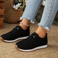 thumbnail image 2 of Willtoo Women’s Orthopedic Dress Shoes Knit Mesh Lace Up Walking Sneakers with Arch Support, Lightweight Breathable Low Top Casual Shoes, Fashion Comfort Daily Footwear, 2 of 6