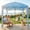 Light Blue, variant on Dozzle UPF 50+ Full Protection, 6x6ft Large Beach Tent, Spacious Canopy for Whole Family, Removable Side Curtain, Instant Setup Sun Shelter, Collapsible Cabana, Starfish Shell