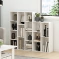 thumbnail image 6 of Furinno LUDER Book Shelf, 11-Cube Bookshelf, Reversible Cube Storage Bookcase, Open Storage Shelf, Closed Back 9.4 x 29.1 x 41.7, for Living Room, Bedroom, Home Office, White, 6 of 6