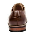 thumbnail image 6 of Bruno Marc Mens Lace Up Leather Shoes Classic Brogue Oxford Shoes DARK/BROWN Size 12, 6 of 8