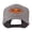 Grey, variant on Halloween Cat with Green Eyes Embroidered Cap - Orange OSFM