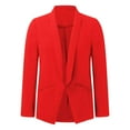 thumbnail image 1 of Vedolay Coats Women's Blazer for Work 2023 Business Casual Slim Fit Elegant Jackets,Red S, 1 of 4