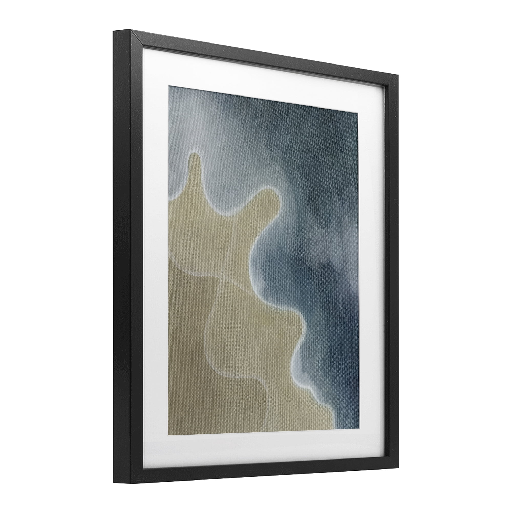 Stupell Industries Turning The Tides Contour Black Framed Print Under Glass, design by Grace Popp