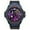Black Colorful, variant on Sports Watch Men Fashion Astronaut Creative Dial Waterproof Wristwatch Dual Time Display Watch Male