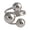 Silver, variant on Fashionable Openable Planet Rings Flexible Fit Creative Planet Jewelry for Daily Wear or Gifting