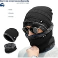 thumbnail image 5 of Set de 2 Gorros de Invierno con Bufanda, Bluelander, Unisex, 5 of 5