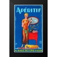 thumbnail image 2 of Vintage Booze Labels 10x14 Black Modern Framed Museum Art Print Titled - Aperitif, 2 of 5