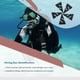 thumbnail image 5 of Wosthever 5 uds Logos geometría tres plástico señal de seguridad recordatorio pequeño cartel bajo el agua al aire libre para nadar con Deportes acuáticos Negro, 5 of 6