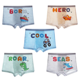 thumbnail image 1 of Calzoncillos para niños, calzoncillos transpirables de seda de hielo Modal de malla para niños, Boxer de verano con dibujos animados, 1 of 5