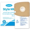 thumbnail image 1 of Bolsas para aspiradora Cwfas, 20 unidades, estilo MM, para Eureka Mighty Mite, 1 of 7