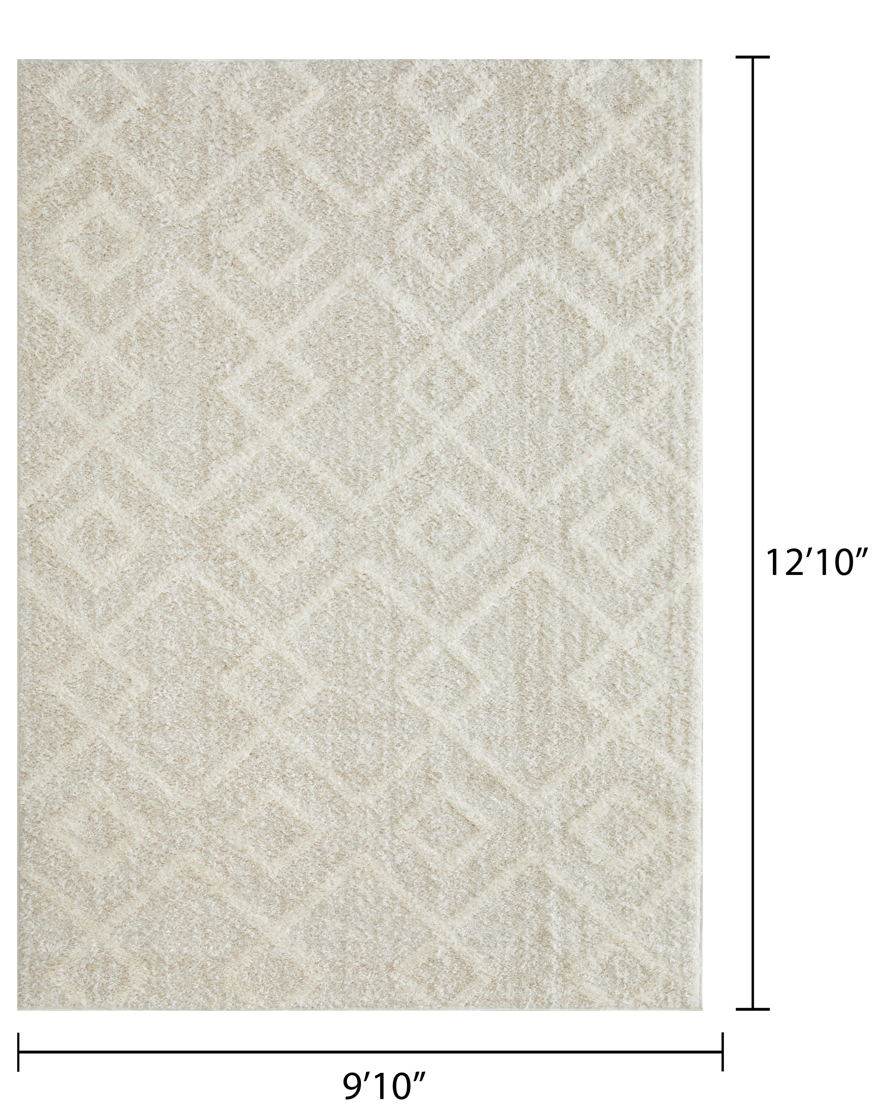 Loomaknoti Vemoa Adeta 9' x 12' Gray Geometric Indoor Area Rug
