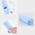 thumbnail image 4 of YUVA Mini USB Charging Zoom Dimming LED Flashlight, 3 Modes IP65 Waterproof Aluminium Alloy Portable Keychain Torch with 100 Lumens 400mAh Battery for Emergency, Camping, Hiking, Biking, 4 of 6