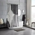 thumbnail image 2 of Bouclair Black And White Man & Woman Silhouette Bathroom Shadow Box, 2 of 8