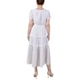 thumbnail image 3 of NY Collection Women's Ankle Length Short Sleeve Dress, 3 of 4