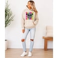 thumbnail image 6 of Bulldogs Mascot Hoodie for Women Teen Girls School Spirit Game Day, Sand Hoodie, M, 6 of 8