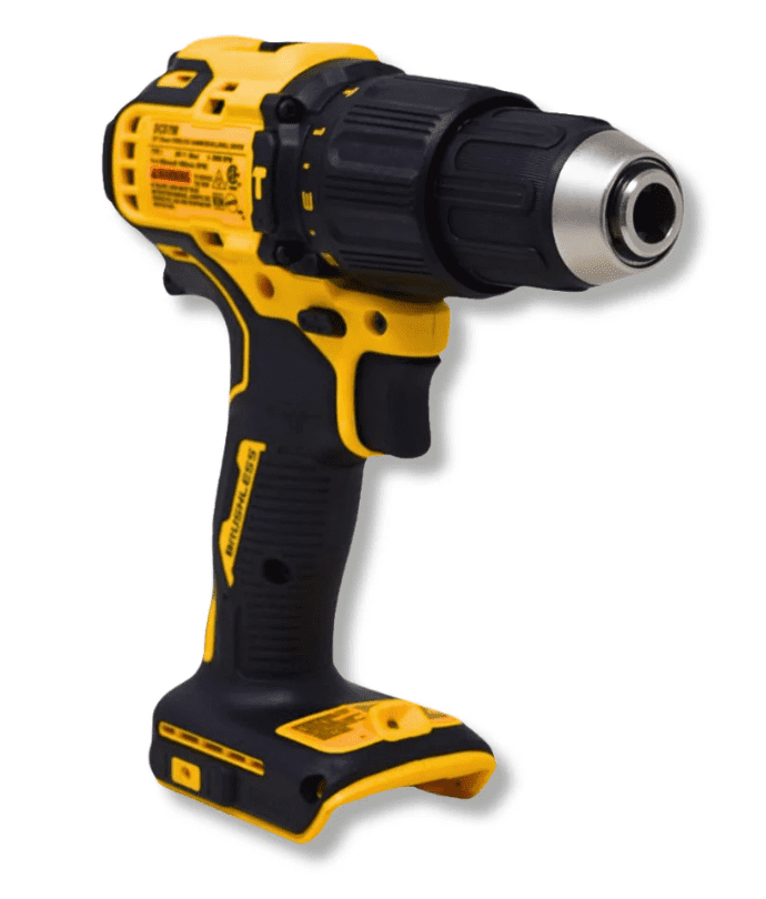 DEWALT 20V MAX Brushless 1/2 in Hammer Drill (DCD798B) – Compact Design, Integrated LED Work Light, Tool Only