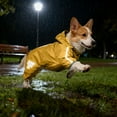 thumbnail image 7 of Dog Raincoat Adjustable Hooded Waterproof Rain Jacket for Large Medium Small Dogs Puppies, Reflective Rain Coat Poncho for Rainy Days and Night Visibility, 7 of 7