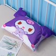 thumbnail image 1 of Kawaii Sanrioed 3D Pillow Case My Melody Kuromi Cinnamoroll Hangyodon with Ear Pillow Cover Bedding Bedroom Home Use Kids Gift Fivean unisex, 1 of 2